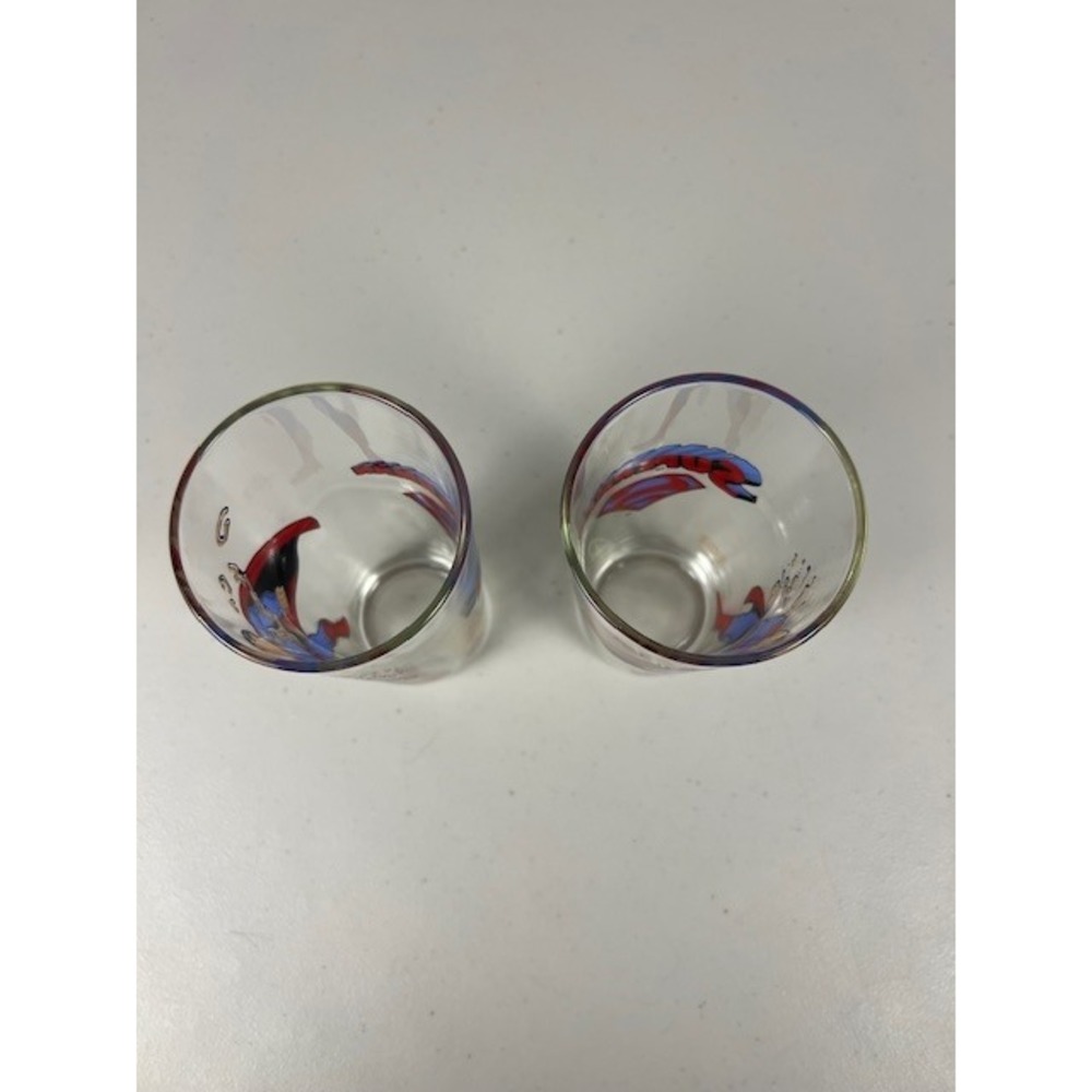 Vintage 1975‎ Pepsi Collector Series Superman Glasses Set of 2 DC Comics - Picture 7 of 9